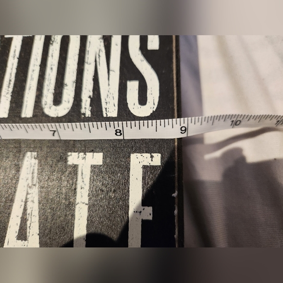 Rustic wood sign, light weight block - Picture 5 of 8